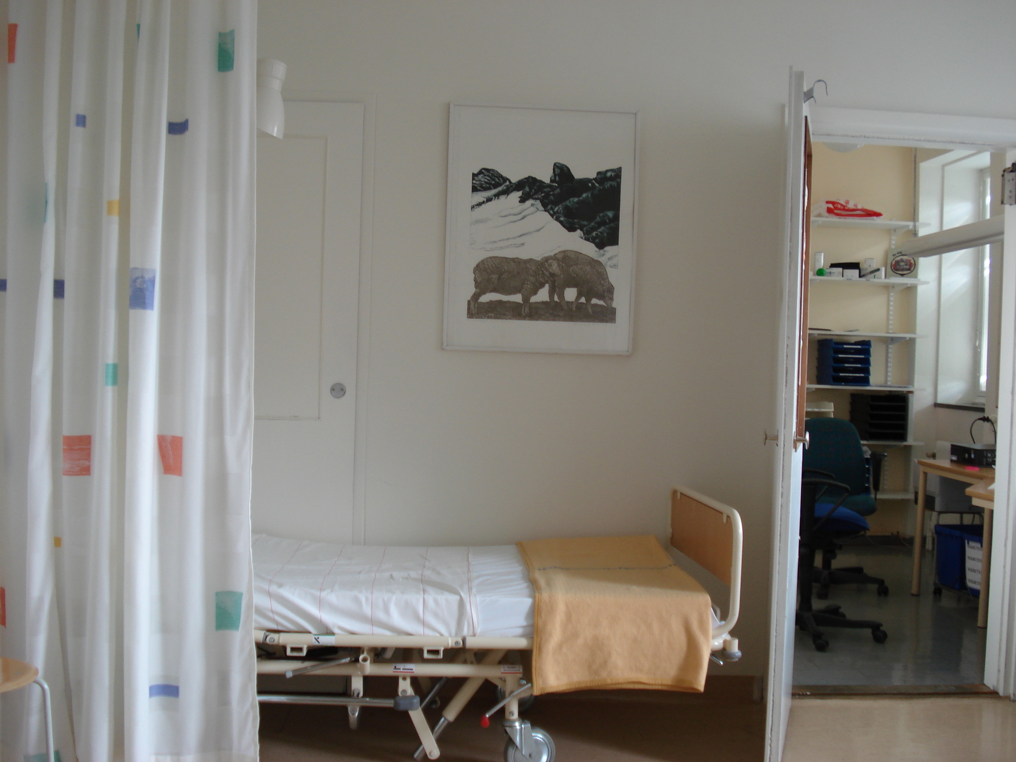 Det fina tysabrirummet. Inte stort, men fullt med värme från de som jobbar där.